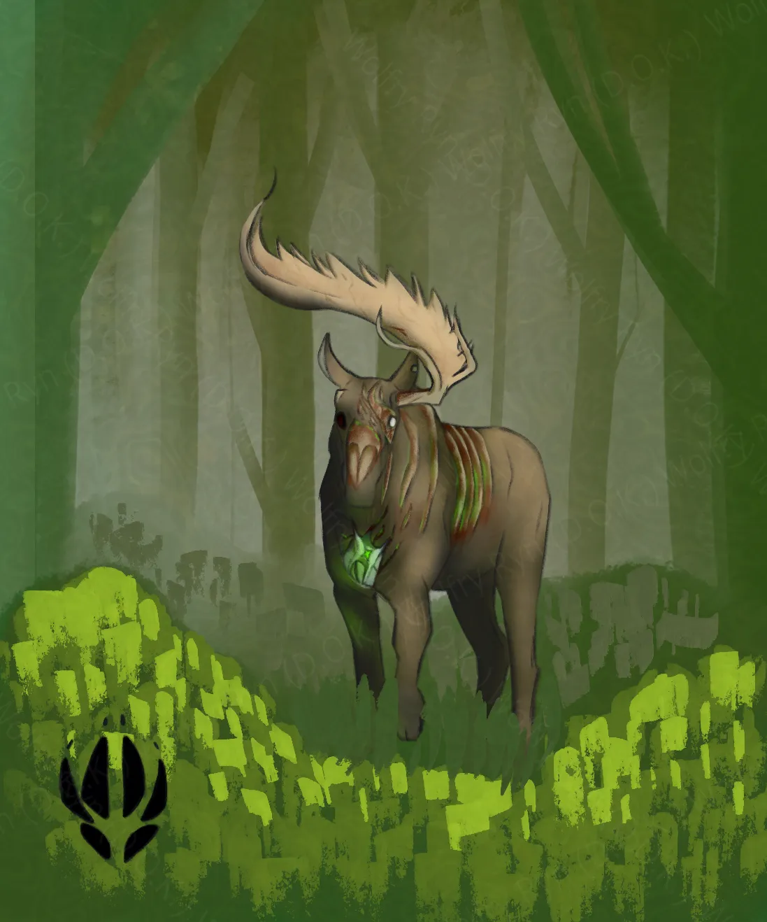 A mutated moose
