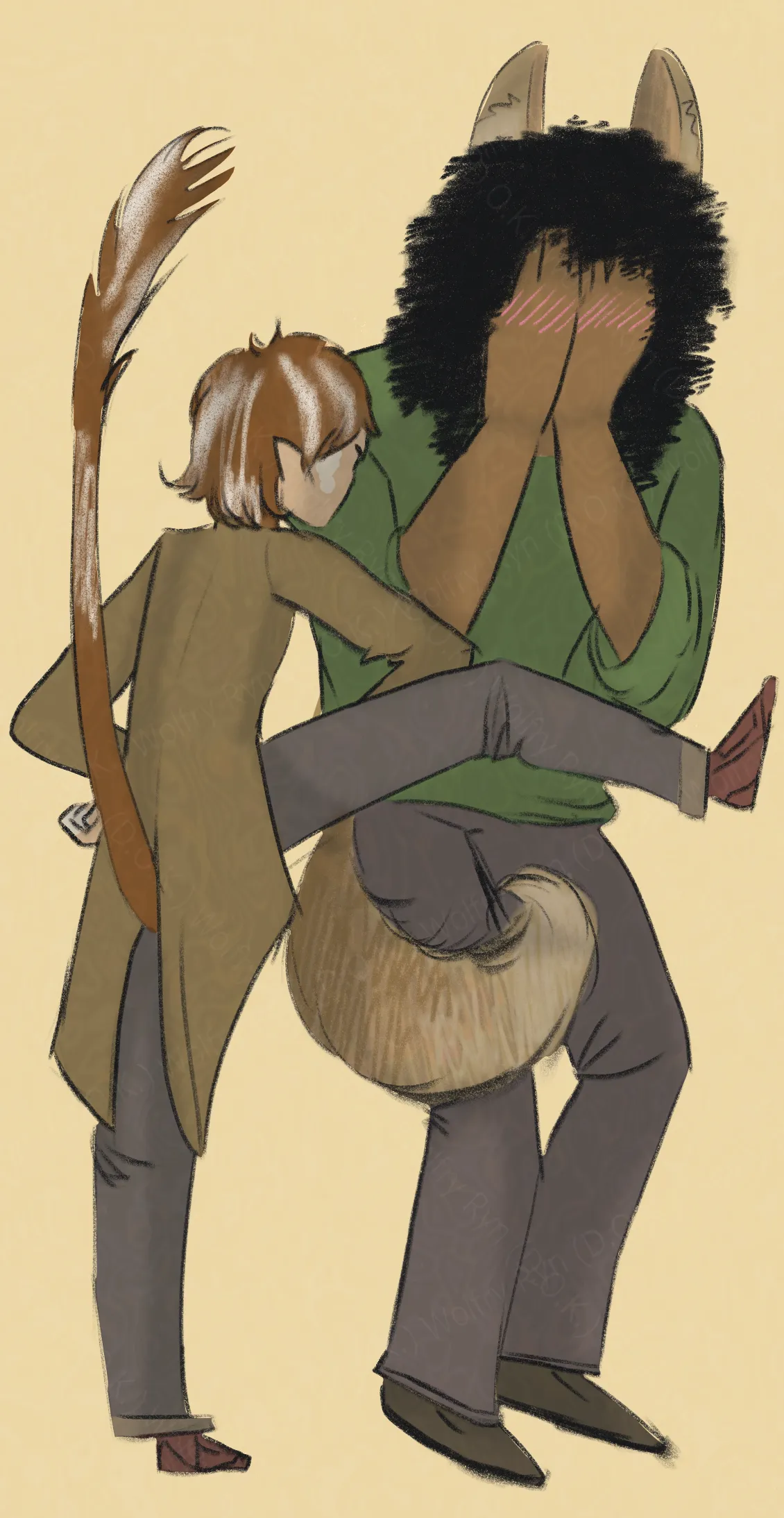 Valeryagn making Neven blush