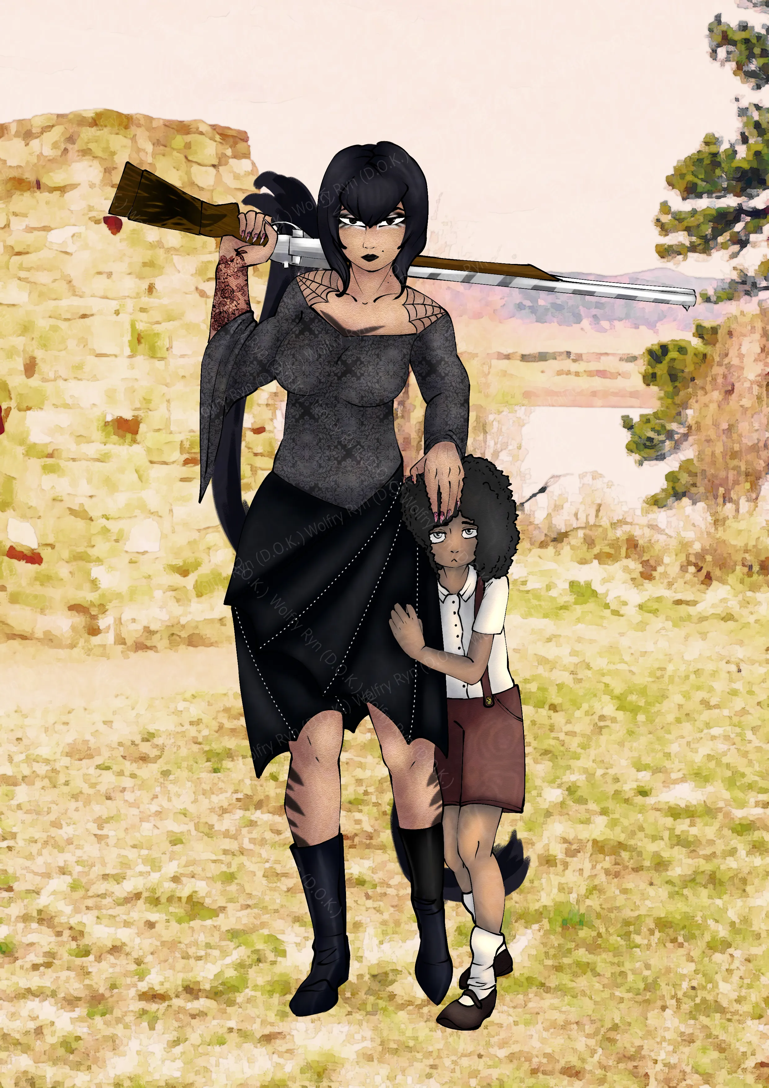 Mother with child