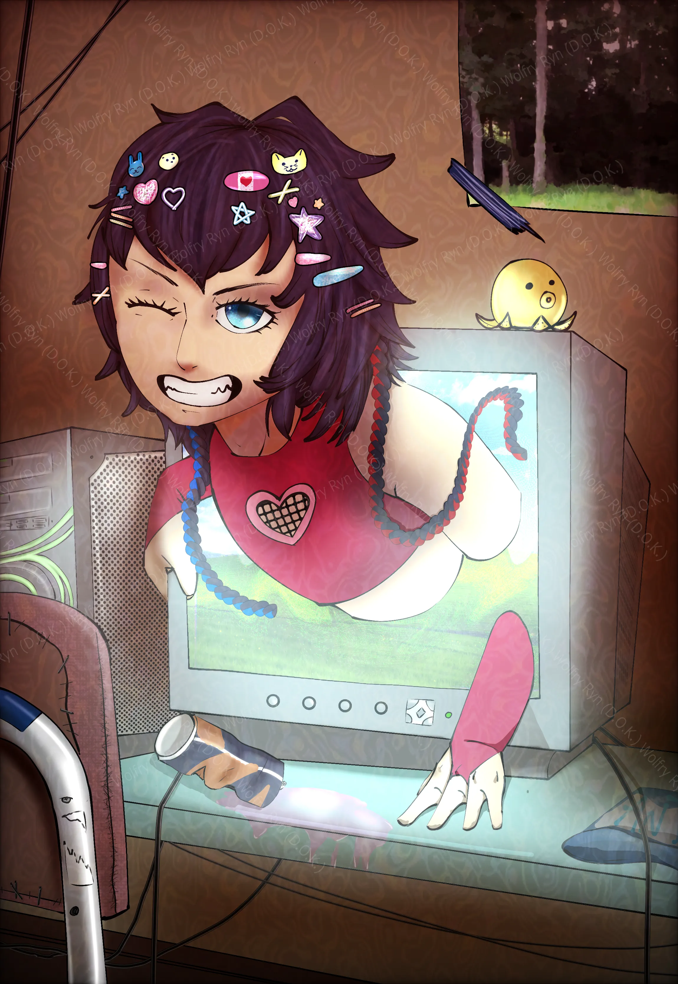 virus girl