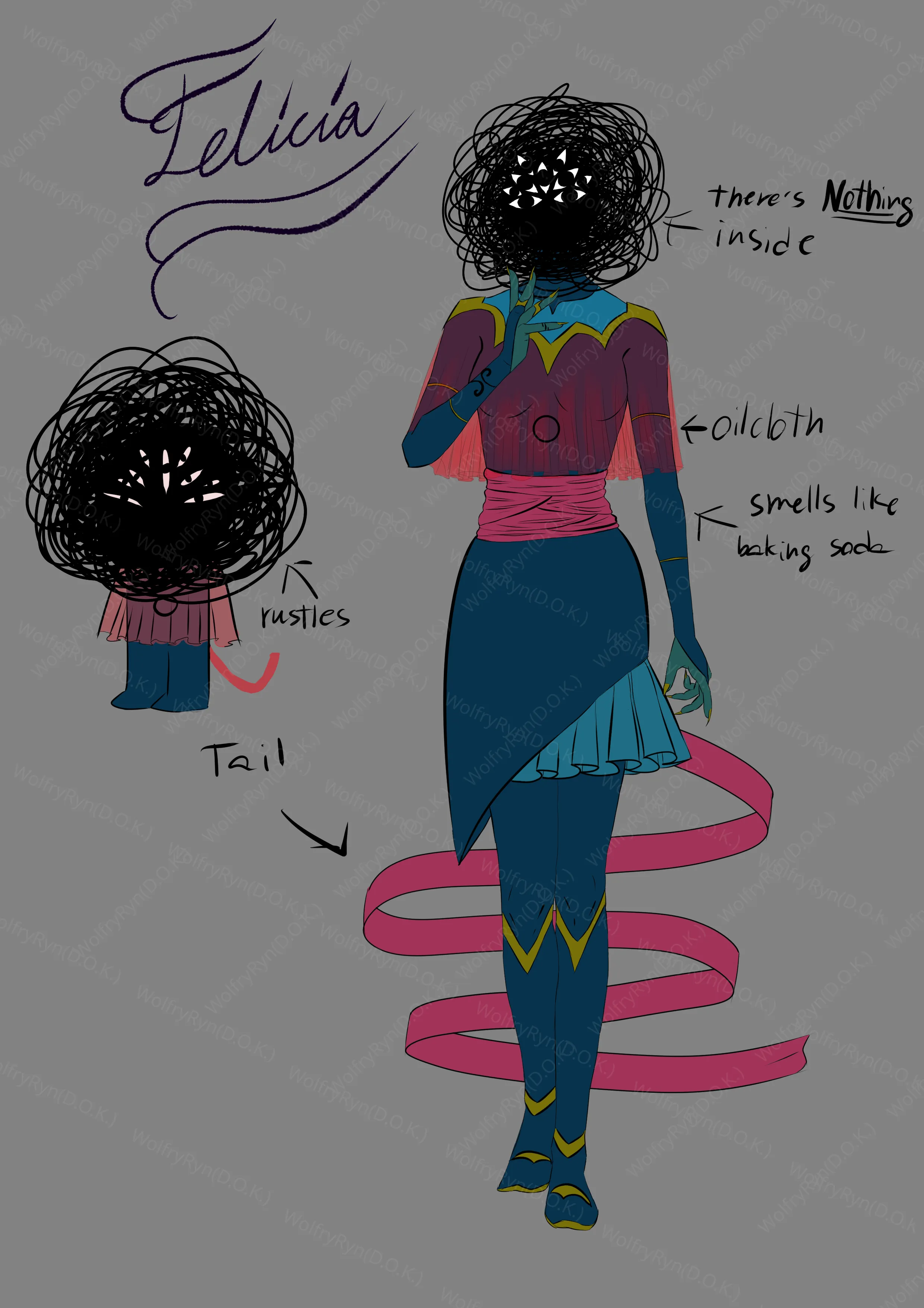 Felicia the xcxcxc creature