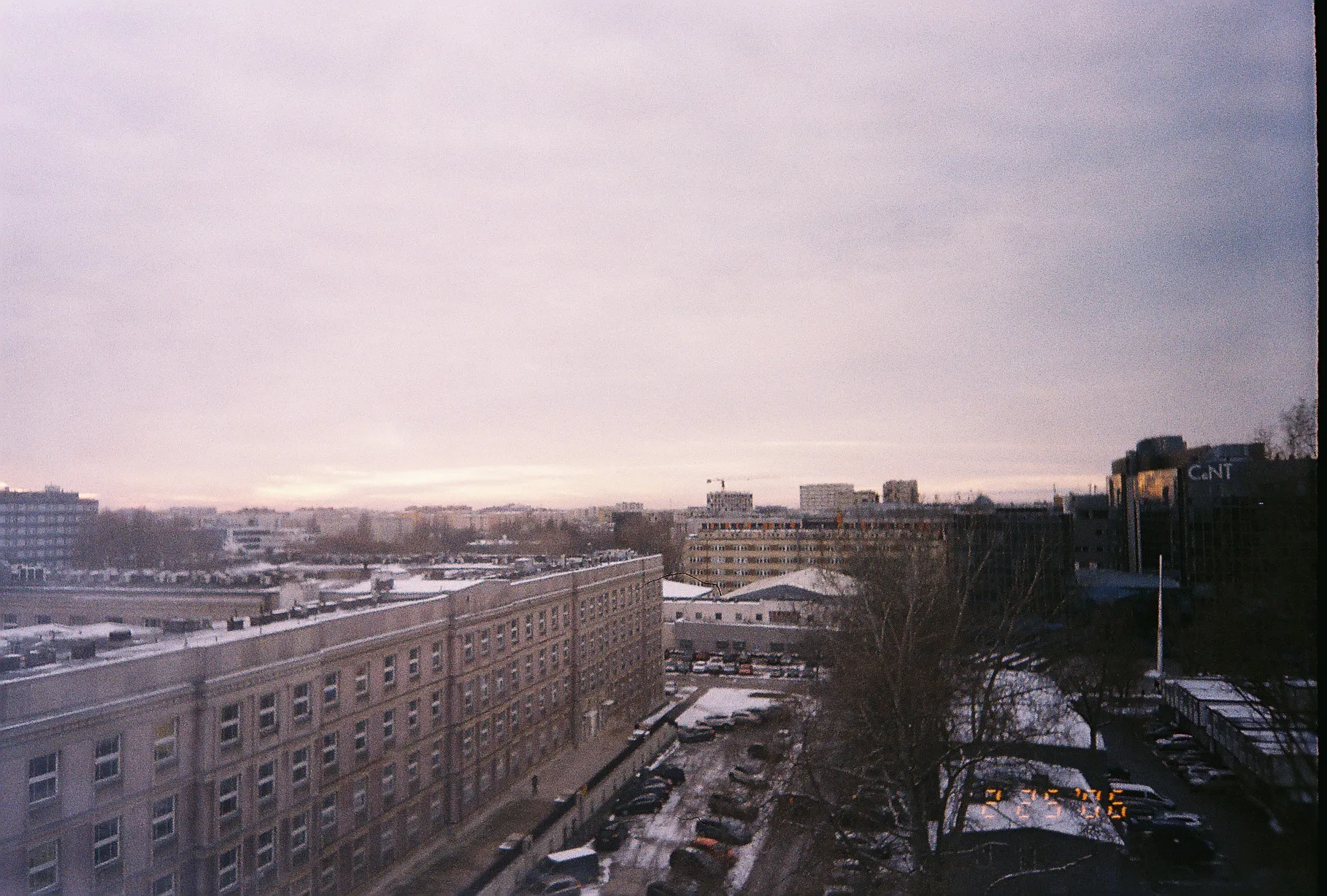 view from the dorms